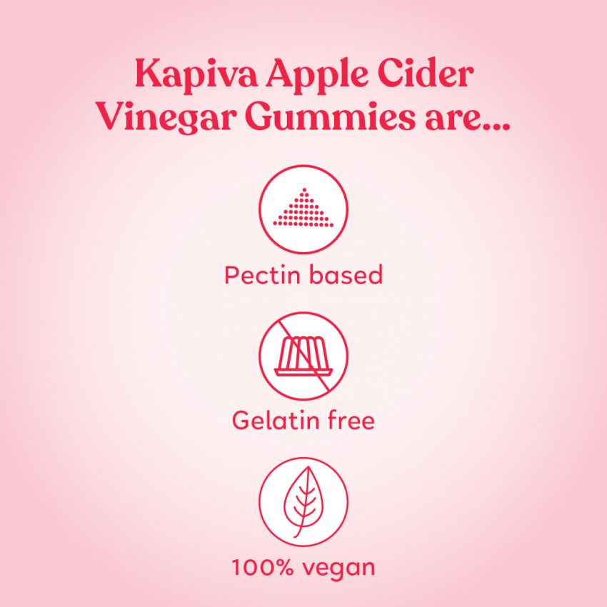 Pure Apple Cider Vinegar Gummies for Weight Loss Kapiva