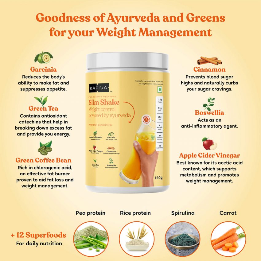 Buy Mango Meal Replacement Shake for Weight Loss Kapiva